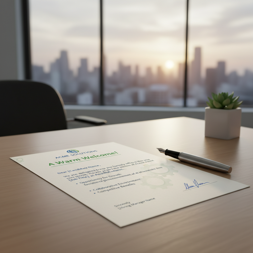 EMPLOYMENT OFFER LETTER