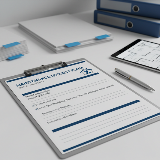 MAINTENANCE REQUEST FORM